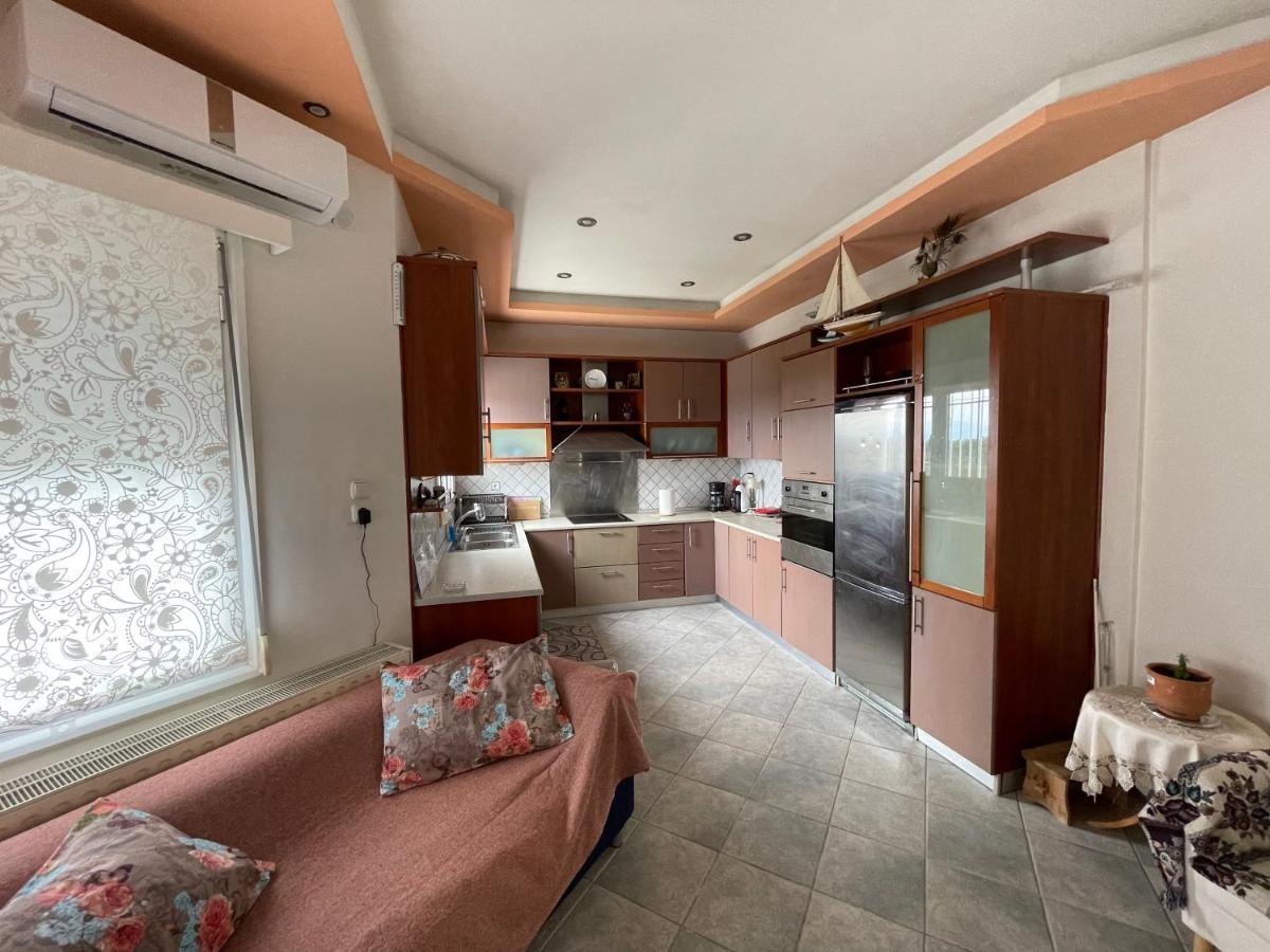 Néa Ankhíalos Seaside Apartment With Private Garden מראה חיצוני תמונה